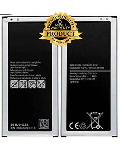 Image of THE BATTERY STORE Original BJ510CBE Battery for Samsung Galaxy J5 2016 Edition J5 2016 J510 J510FN J510F j5108 j5109 Battery with 6 month warranty and high capacity battery backup. Carefully check your phone model and purchase (FOR SAMSUNG J510)