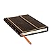 Black Moroccan Midi Lined Hardcover Journal, 144pg, 120GSM by Paperblanks (Old Leather Collection)