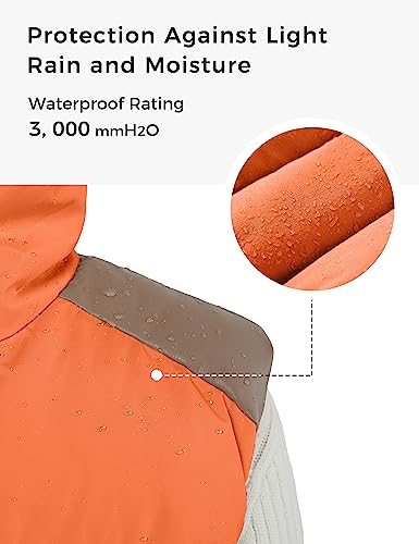 ZSHOW Women's Outerwear Vest Casual Thicken Qulited Winter Puffer Vest Hooded Warm Fleece Jacket4