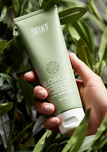SURFACE Hair Blowout Smoothing Balm– Organic Ingredients for Women and Men, Heat-Resistant with Babassu Oil for Longer Lasting Blowouts - 4 fl oz - Image 6