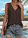Phophila Shirts for Women Trendy Dressy Casual Loose Fit Tank Tops Ladies Cute 2026 Summer Fashion Resort Wear Outfits Chocolate Brown S