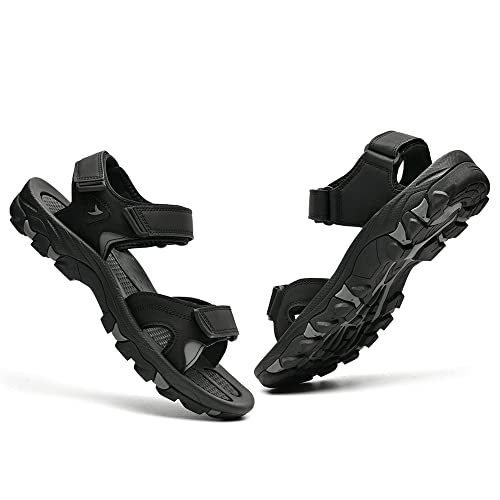 Gyeice Mens Sandals Comfortable Open Toe Beach Sandal Outdoor Summer Sport Sandals,Size 12 #TOP5