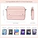 TiMOVO 9-11 Inch Tablet Sleeve Bag with Shoulder Strap Fits iPad Air 11 Inch 2024,iPad Pro 11 Inch 2024,iPad 10.2 2021-2019,iPad 10th 2022,iPad Air 5/4 10.9,Galaxy Tab S9/S8/A8/A7 2023, Pink