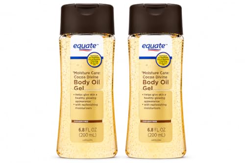 Equate Moisture Care Cocoa Divine Body Oil Gel, 6.8 fl oz, (Pack of 2) image 5