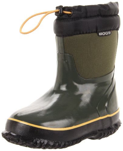 Bogs McKinley Snow Boot (Toddler/Little Kid/Big Kid), Green, 9 M US Toddler