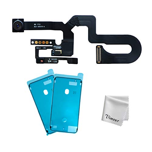 Vimour OEM Original Front Camera Proximity Light Sensor Cable Ribbon Assembly Replacement for iPhone 7 Plus 5.5 Inches Model (A1661, A1784 and A1785) with 2 Pieces OEM Screen Adhesive Tapes