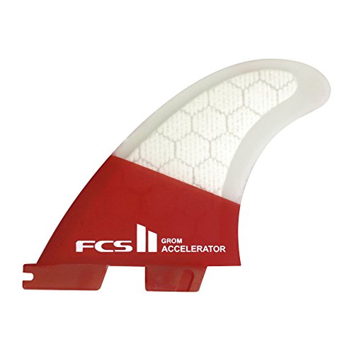 FCS II Accelerator Performance Core Thruster Fin Medium Red