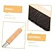 Homoyoyo Soft Bristle Cleaning Brush Pet Hair Remover Broom Hair Brush Horsehair Broom Sweeper Indoor Outdoor