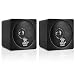 Pyle PC Lautsprecher Boxen Mini, Regallautsprecher Passiv – PC Speaker, Mini Bookshelf Speakers – Lautsprecher für PC Boxen, 200W Soundsystem als Lautsprecher für Monitor oder TV Lautsprecher, 10,16cm