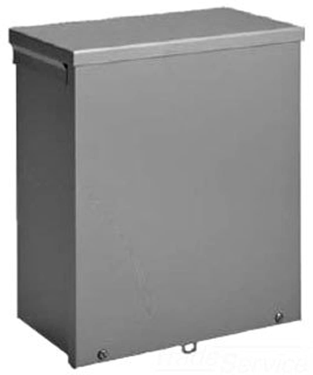 Hoffman A12R128 NEMA 3R Enclosure, Screw Cover, Galvanized, Paint