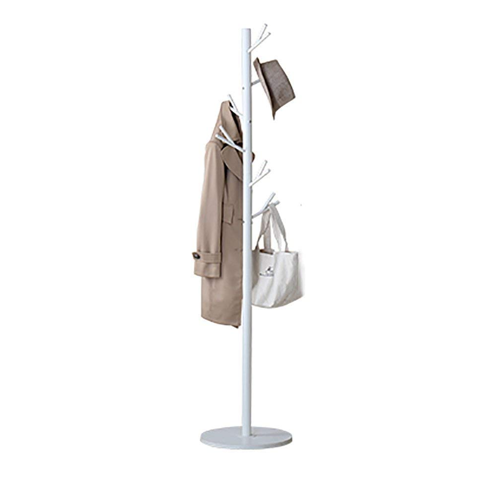 Porte-manteau de chambre noir en fer forgé moderne pour vêtements