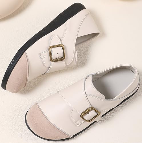 Image of Slip on Loafers for Women Work Walking Comfortable Flats Shoes for Casual Driving Evening Going Out Indoor Office,Standing,Shopping,Ladies Clearance Shoes