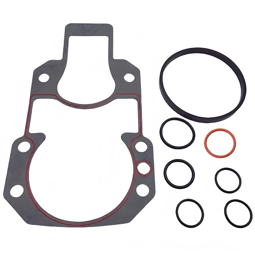 Image of 94996Q2 Bell Housing Gasket Kit Fit for MerCruiser Alpha Gen II | Compatible with R MR serial 6225577-up from 1983, replaces 18-2619-1 EMP 27-02386 GLM 39622 Mallory 9-62601