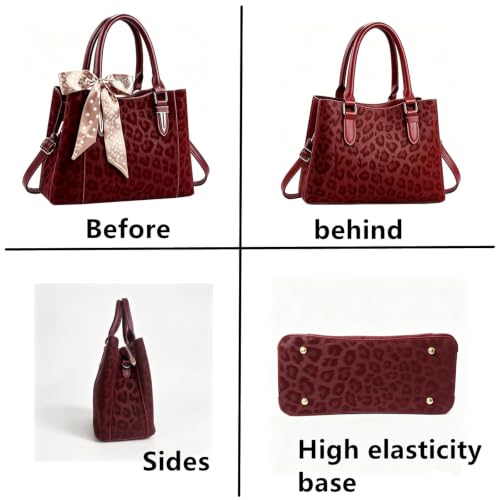 Image of Medium Satchel Handbag Shoulder Crossbody Purse Top handle Hobo bags for Women