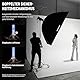 NEEWER SC305AW strapazierfähiger, luftgepolsterter Lichtständer mit Rollen, Verstellbarer Stativständer, Edelstahl, Fotografie Räderständer für Studioblitz Softbox, Monolight Reflektor, 3m