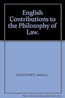 English Contributions to the Philosophy of Law. B000H3NZCU Book Cover