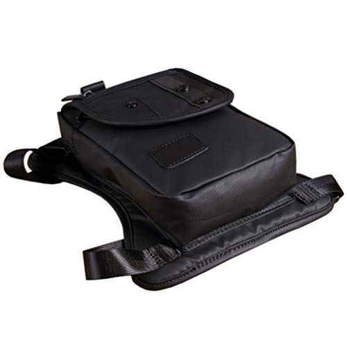 Fekesu Bolsa de perna Oxford masculina para motociclismo, equitação, feminina, pochete, viagem ao ar