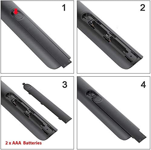 Vista 3 de Reemplazo universal de control remoto para Samsung-TV, todos los televisores inteligentes Samsung LCD LED HDTV