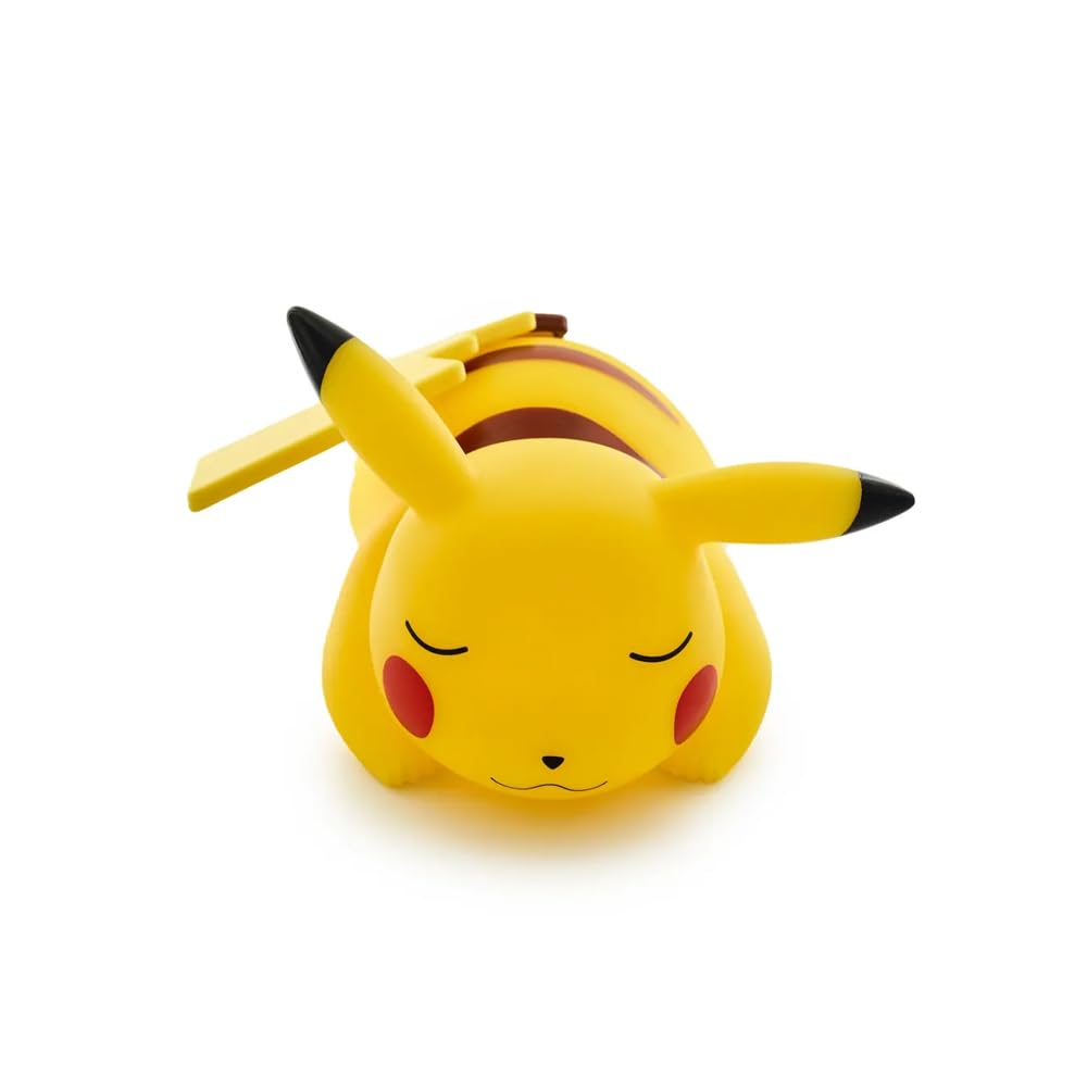 AMERTEERLED Night Light | Small and Cute Pokemon Bedside Table Lamp | Glowing Home Decoration Pika Amine Lamp | LED Silicone Desk Lamp | Perfect Christmas Gifts for Kids, Boys, Girls, Switch Control