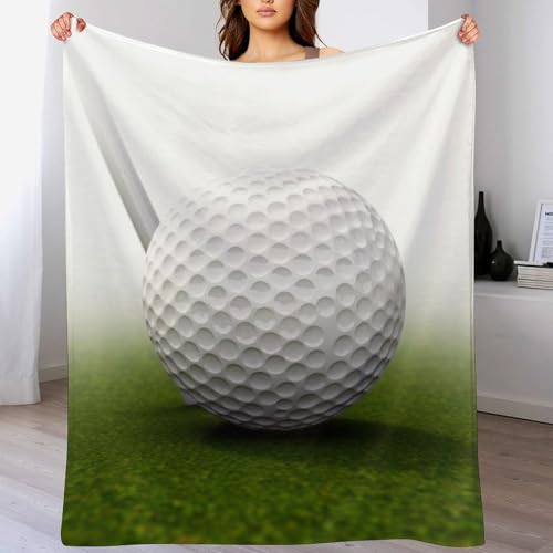 Couverture en flanelle de golf idéale pour vos soirées cocooning et voyages