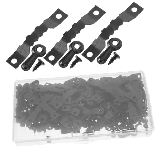 Image of 1Set Photo Frame Backing Clips with Screws Turn Button Hardware for Hanging Pictures Art and Photos Reliable Frame Supplies for DIY Projects