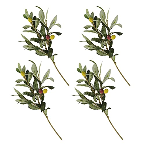 RTWAY Artificial Olive Branches