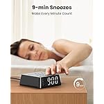 Power Strip Alarm Clock with USB Chargers