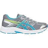 ASICS Gel-Contend 4 Women's Running Shoe, Silver/Aquamarine/Sharp Green, 9 M US
