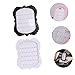 Beatifufu 2pcs European Style Fake Nails Display Board Nail Card with Numbers for Salon Use Lightweight Material Elegant Design for Easy Display and Removal