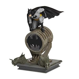 Paladone Batman Figurine Light – Officially Licensed DC Super Heroes Decor and Gift, Collectible Display Lamp Must Have for DC Comic Fans, USB Powered 27” LED Light
