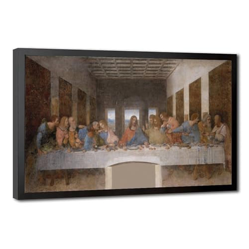 Toile Cène Da Vinci : solution déco murale pour petit espace