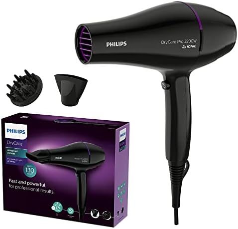Philips Pae Secador De Pelo Drycare Bhd274/00, Blanco - PREYCA