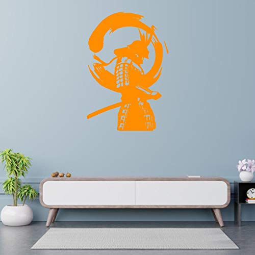 Wall Sticker In Japan Style Japanese Warrior Enso Zen Vinyl Decal wall-sticker-in-japan-style-japanese-warrior-enso-zen-vinyl-decal