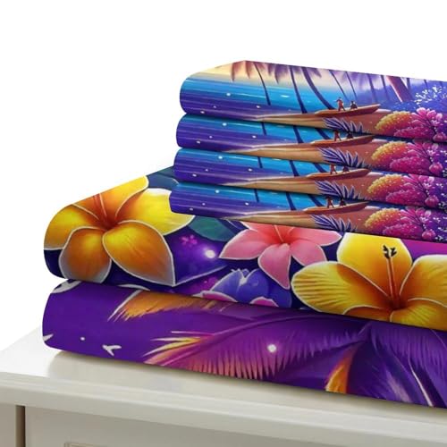 Parure de lit de qualité supérieure imprimé marin 3D en microfibre confort 260x220 - 7