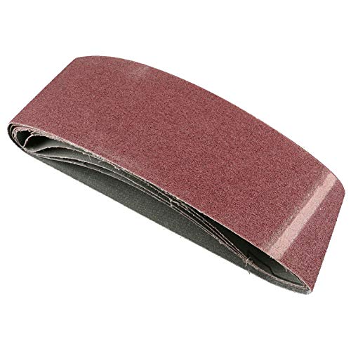 Bande abrasive 533x75 pour ponceuse à bande large grain 80 - Lot de 50 pièces