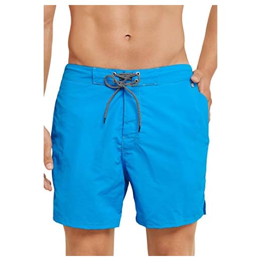 Schiesser Herren Swimshorts Shorts, Blau (Türkis 807), 5