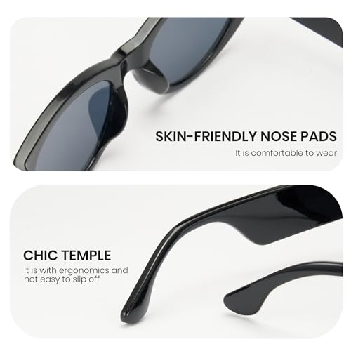 Cyxus UV Protection Sunglasses Trendy Vintage Design Style Oval Frame Sunglasses 99% UVA UVB for Men and Women 11584