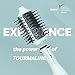 TAIFF Tourmaline Blow Dryer Brush - 1200W Ionic Thermal Brush with Removable Head - Portable Hair Dryer | Straightener & Curling Brush | Hot Air Brush for Blowouts & Frizz Control