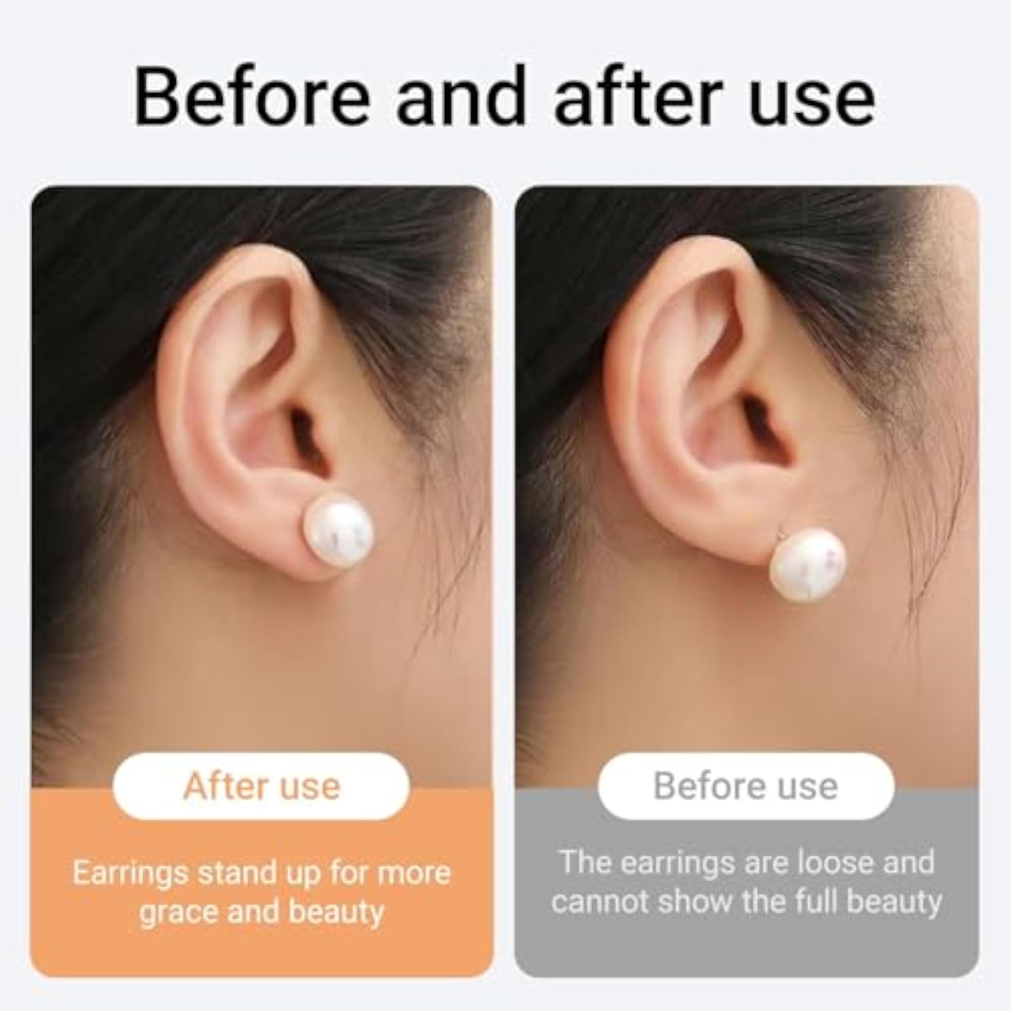 26Pcs Earring Backs Stopper for Ear Studs, Multi-Shape Design
