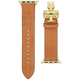 [トリーバーチ] アップルウォッチ 替えバンド レザー ブラウン 38mm/40mm/41mm対応 applewatch スマートウォッチ 時計 専用 ストラップ バンド 交換 ベルト TBS0070 [並行輸入品]