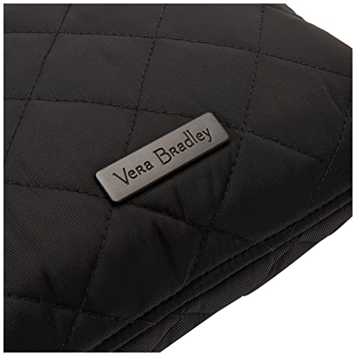 Vera Bradley Womens Performance Twill Medium Cosmetic Makeup Bag, Black, One Size #TOP3