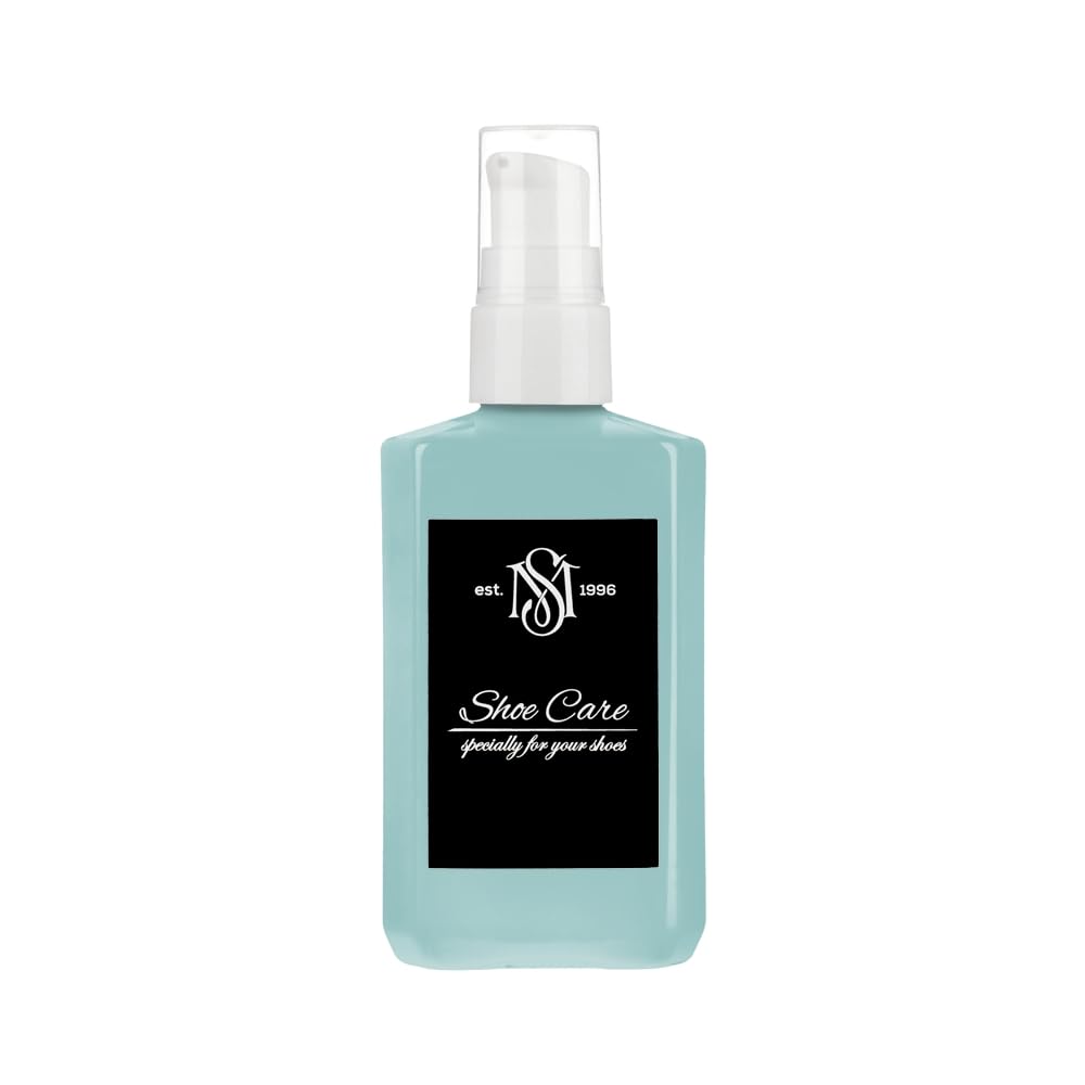 Bálsamo de cuero - NCS S 2020-B50G Misted Teal - Acondicionador suavizante de zapatos y revitalizador de color para artículos de cuero suaves de MAVI STEP - 100.5 ml
