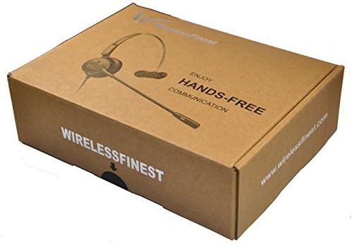 Replacement T100 Headset Headphone Ear+Adjustable Volume+Mute Control Phone for Nortel Networks Nt Nothern Telecom Meridian PBX Norstar Nec Electra Mitel Polycom Toshiba Avaya Lucent Voip IP Telephone