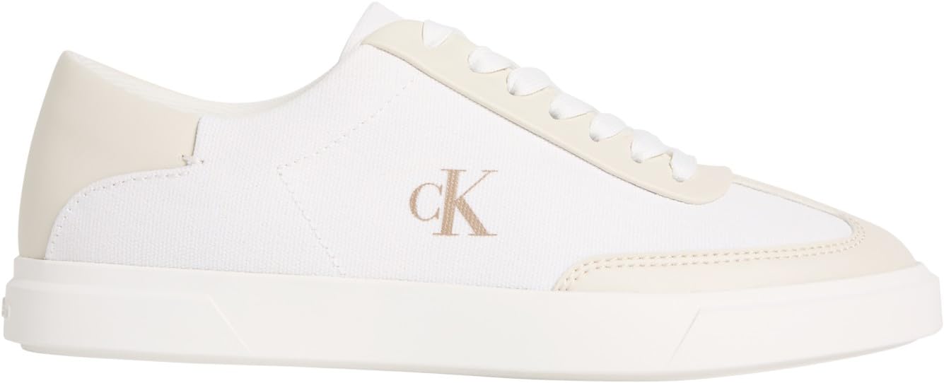 Calvin Klein Bianco Polyester Woman Sneaker - EU40/US10