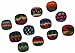 Set of 12 Hacky Sacks, Assorted Colors and Geometric Patterns