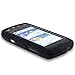 Black Rubberized Protector Case for LG Ally VS740