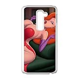 LG G2 Cell Phone Case White Disney Who Framed Roger Rabbit Character Jessica Rabbit Tttxz