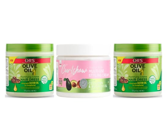 Amazon.com: ORS Olive Oil Fortifying Creme Hairdress infused with Castor Oil for Strengthening - Multi-Use Styling Cream Infused with Collagen & Avocado Oil for Strength & Length - Bundle : Beauty & Amazon.com: ORS Olive Oil Fortifying Creme Hairdress infused with Castor Oil for Strengthening - Multi-Use Styling Cream Infused with Collagen & Avocado Oil for Strength & Length - Bundle : Beauty &