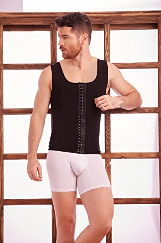 Shape Concept 062 Fajas Colombianas Para Hombres Mens Girdle High Compression Garmen Shapewear Body Shaper For Men Black #TOP7