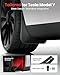 REEVAA 2026 Tesla New Model Y Juniper Accessories - Mud Flaps [Protect Paint, No Drilling Required] All-Weather Splash Guard Body Kits for Model Y Juniper 2025-2026, Black (Set of 4)